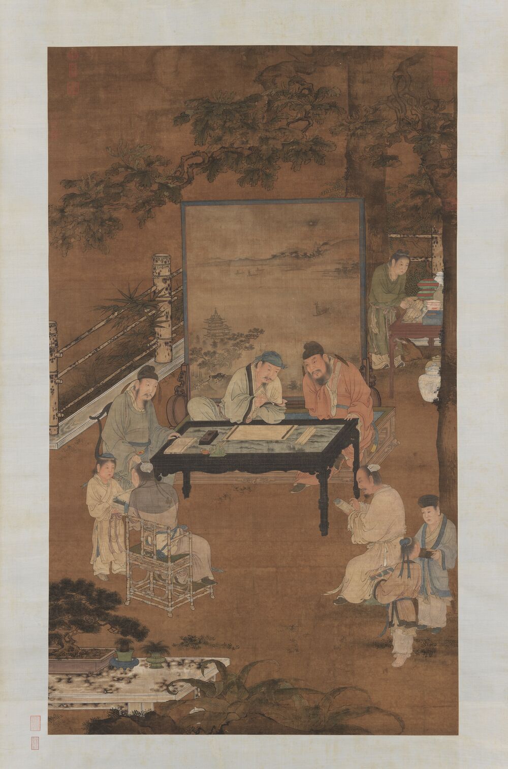 十八学士图预览图