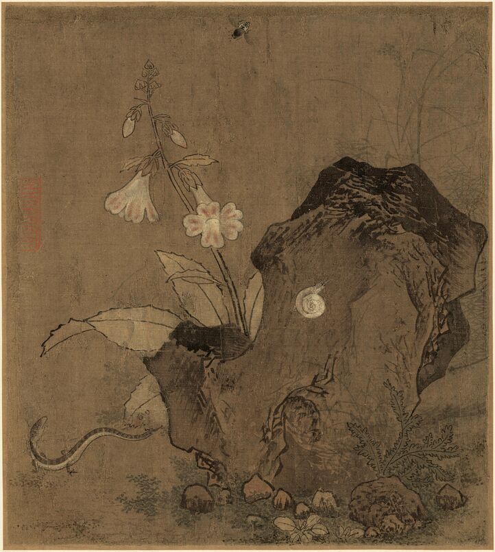花石草虫图预览图