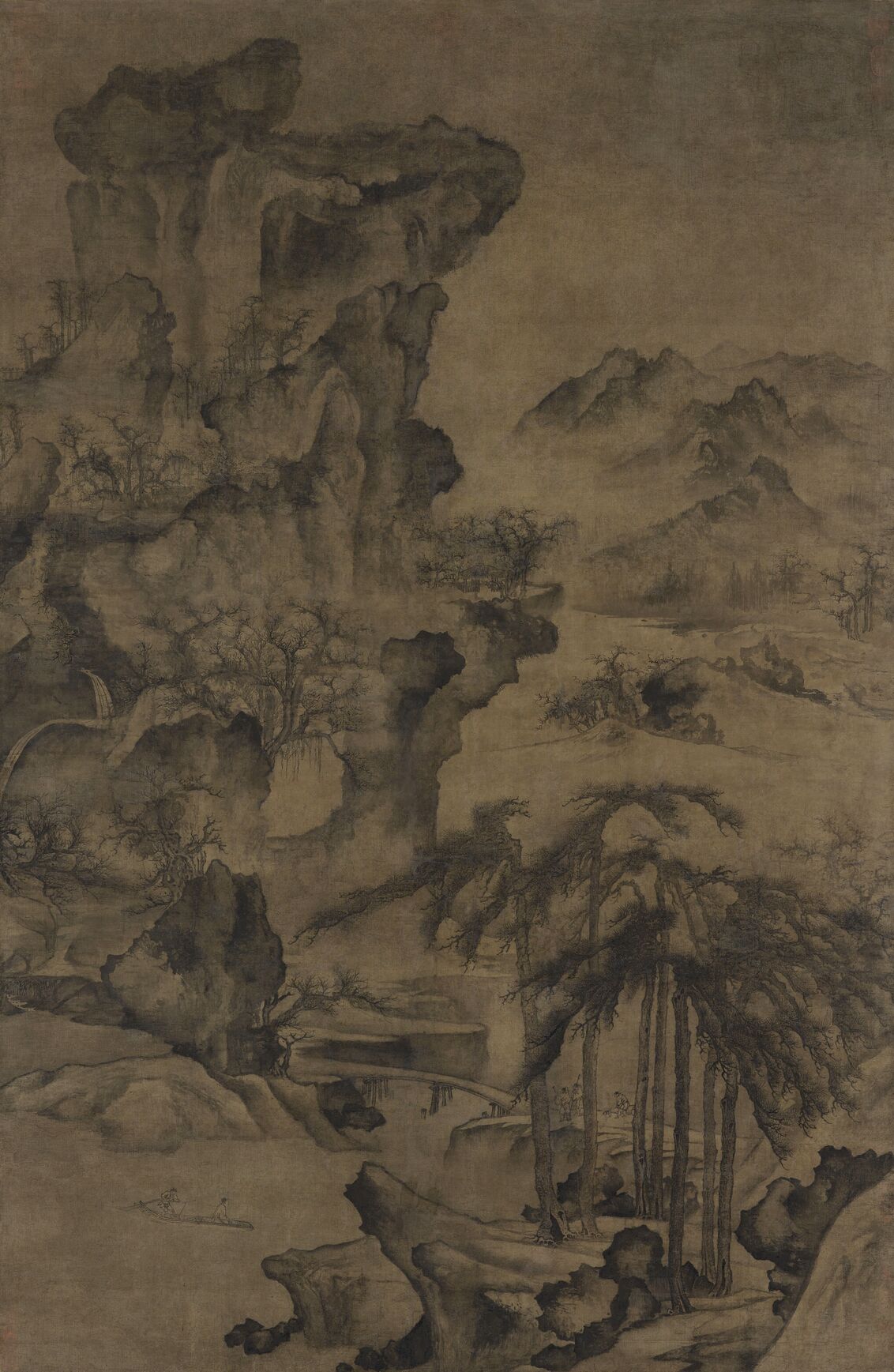 松杉行旅图预览图