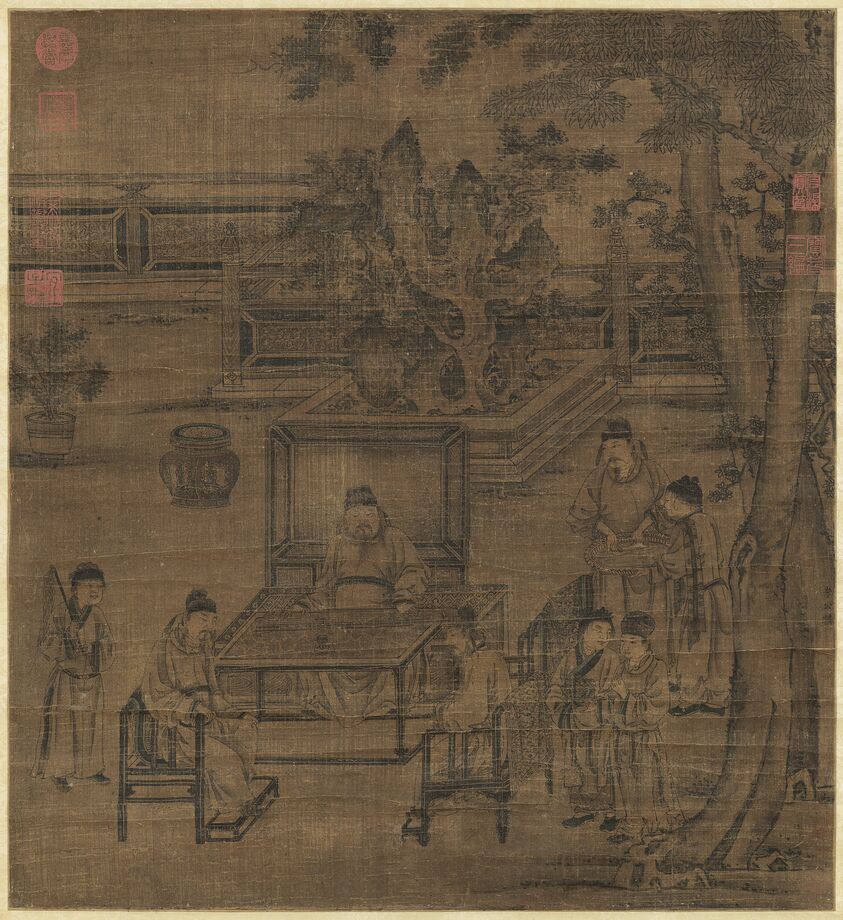 高会习琴图缩略图