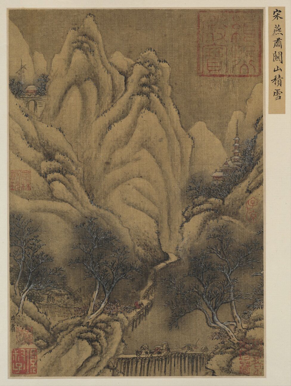 关山积雪图缩略图