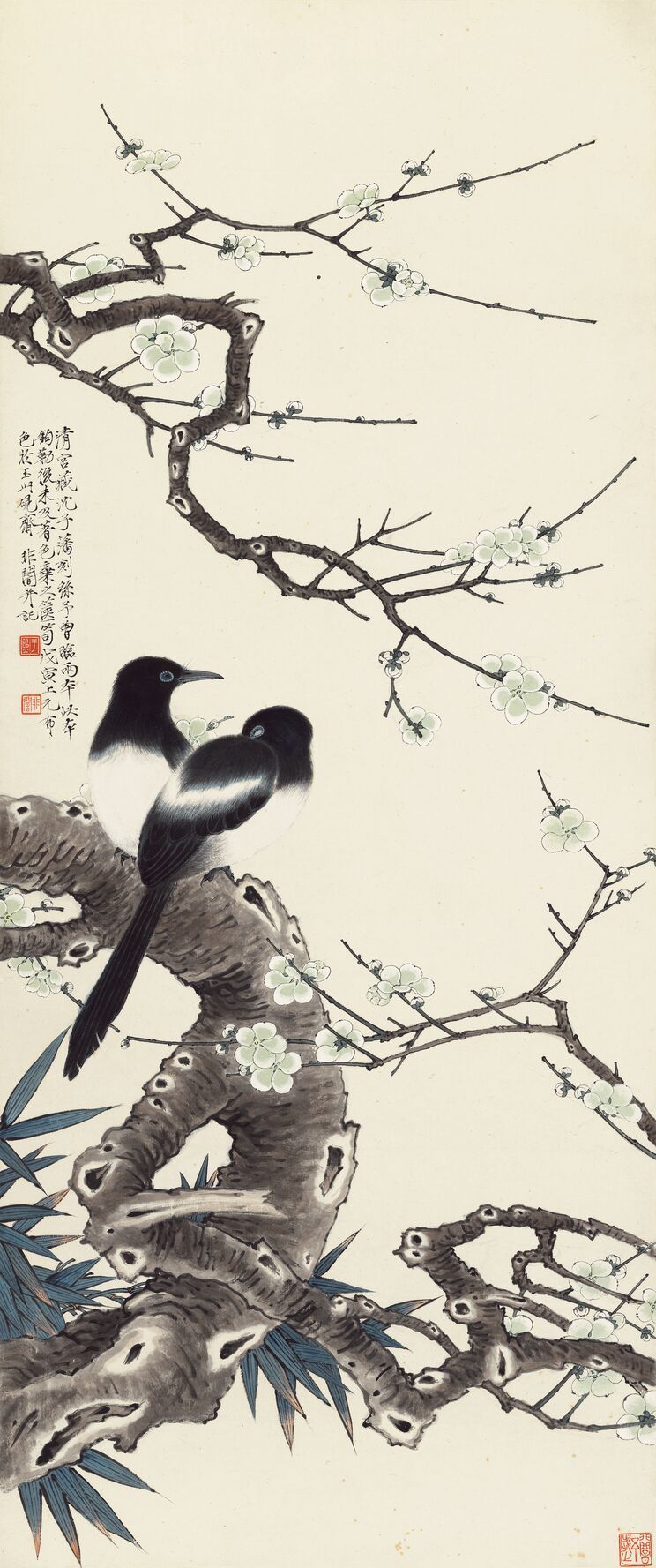 梅花双喜图缩略图