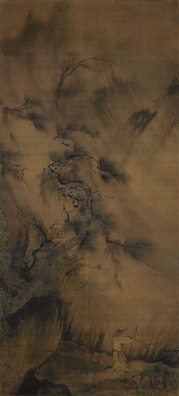 夏景山水图预览图