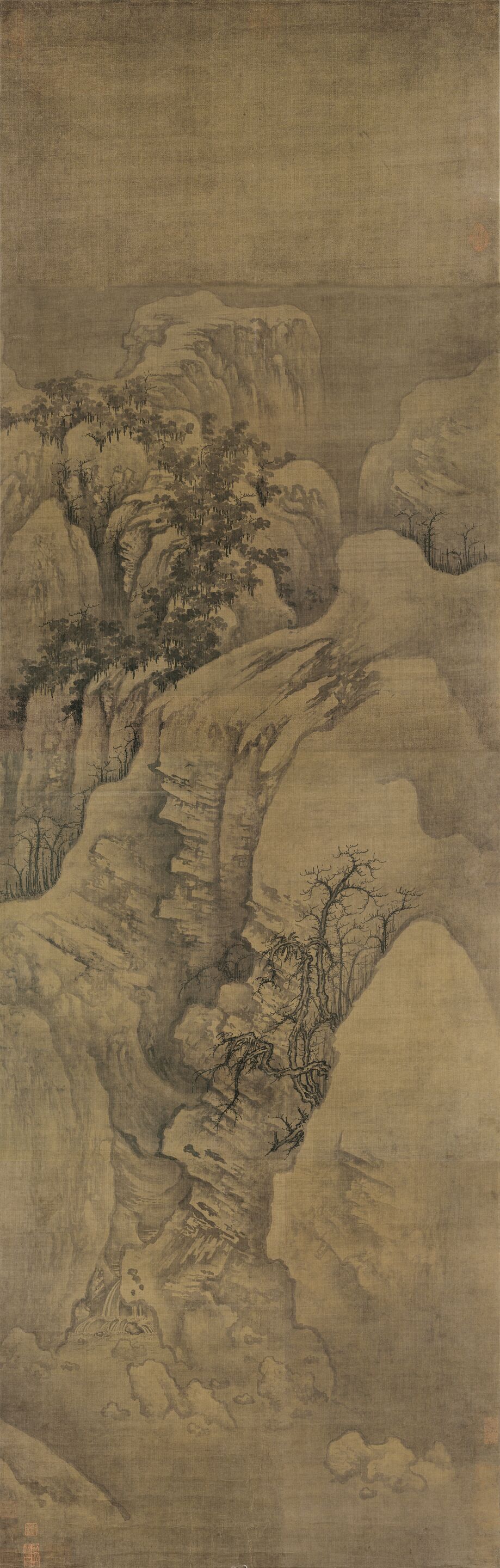 幽谷图轴预览图