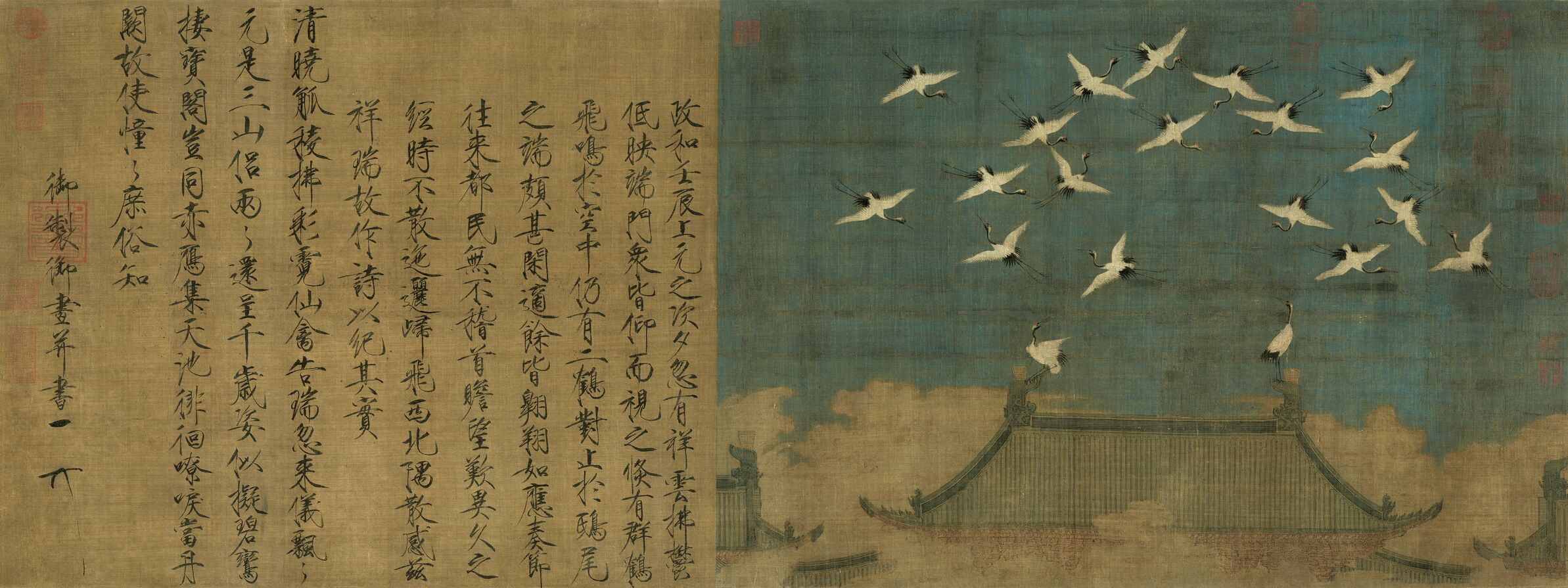 瑞鹤图预览图