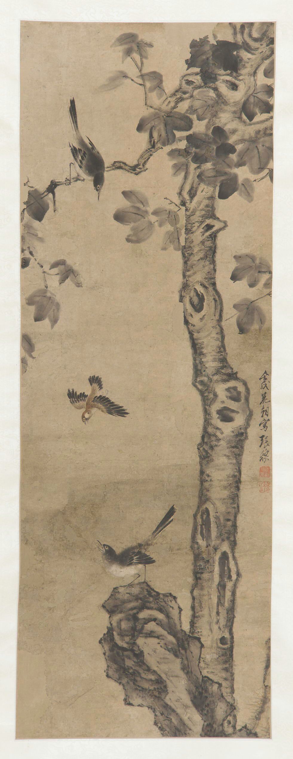花鸟图轴预览图