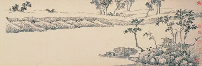京口送别图预览图