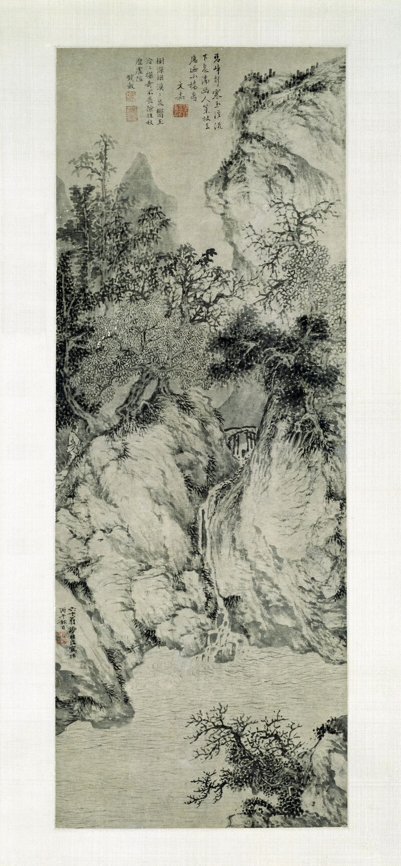 策杖寻幽图预览图