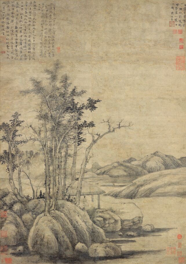 秋林野兴图预览图