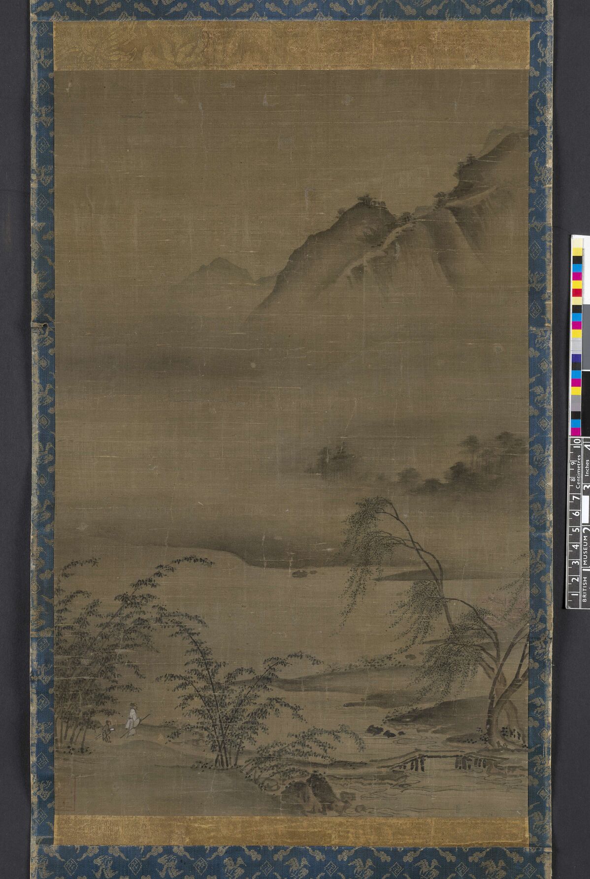 溪山访友图缩略图