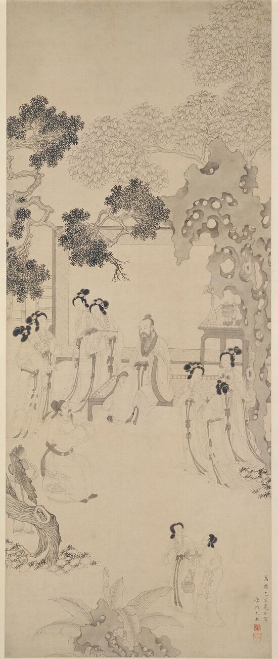 红拂图预览图