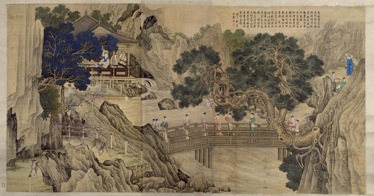 乾隆皇帝宫中行乐图预览图