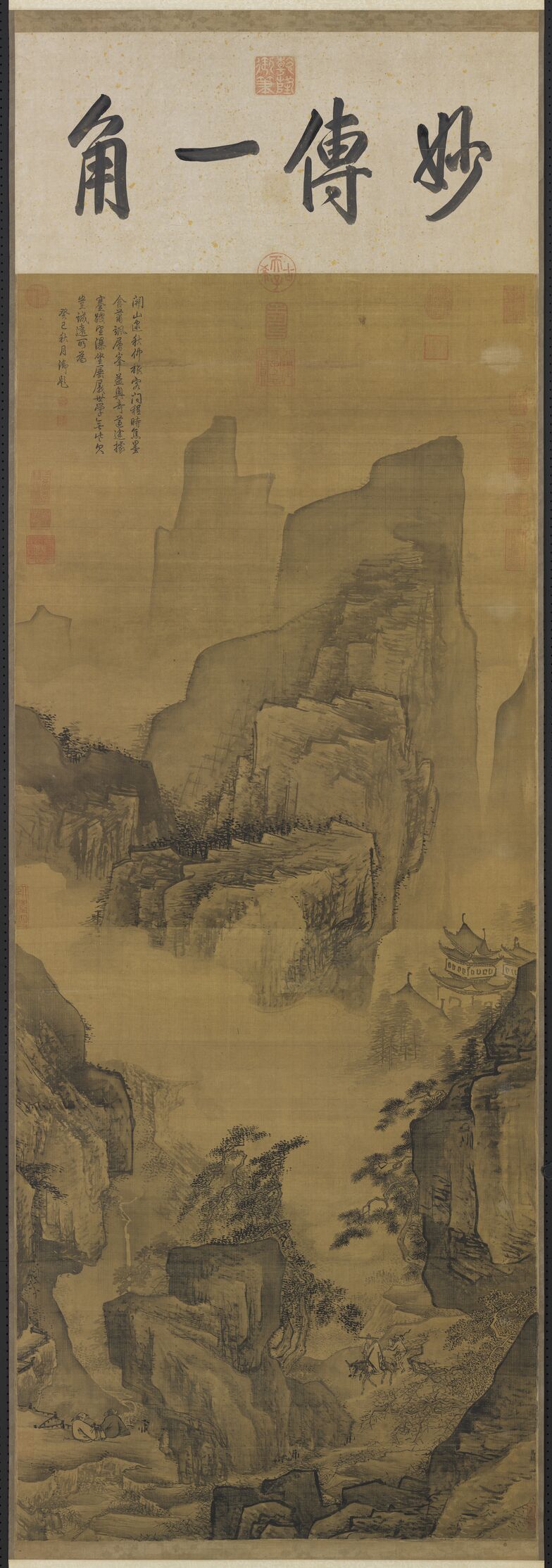 溪山行旅图预览图