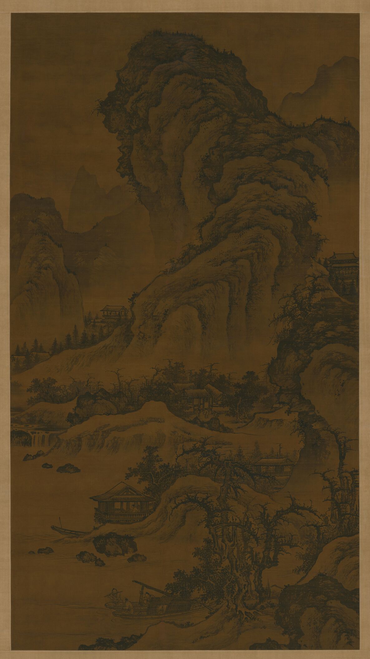 阔渚遥峰图预览图