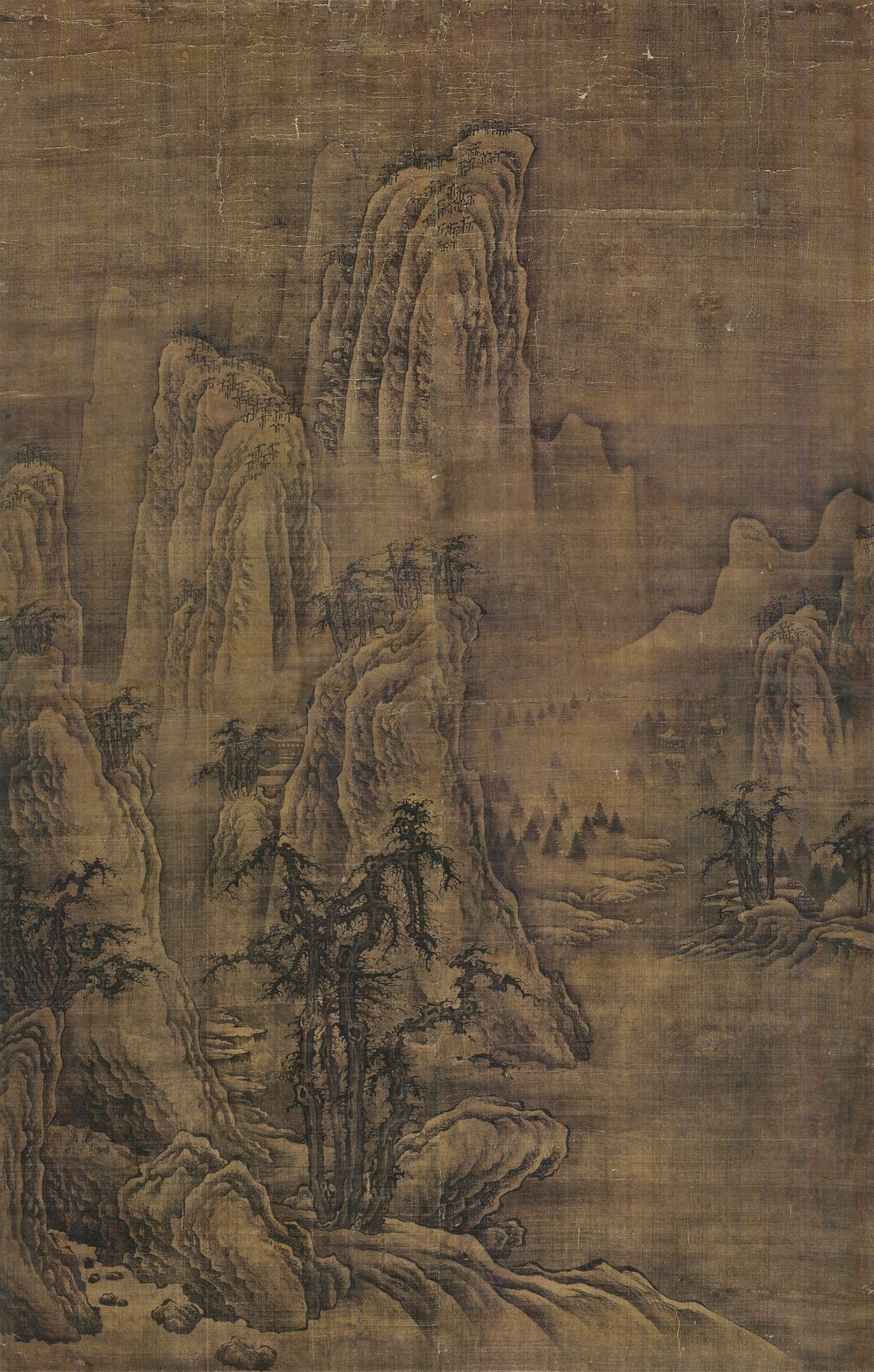 雪山归猎图预览图