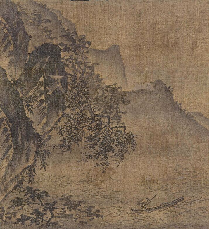 风雨归舟图预览图