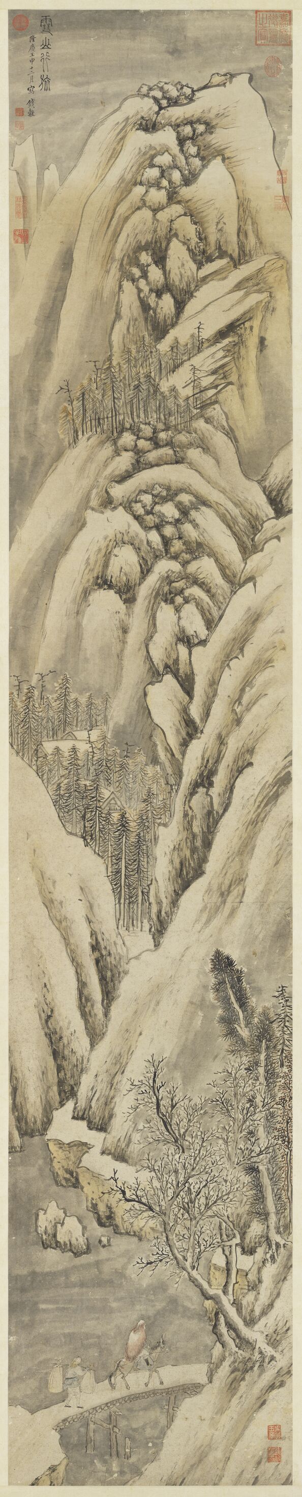 雪山行旅图预览图