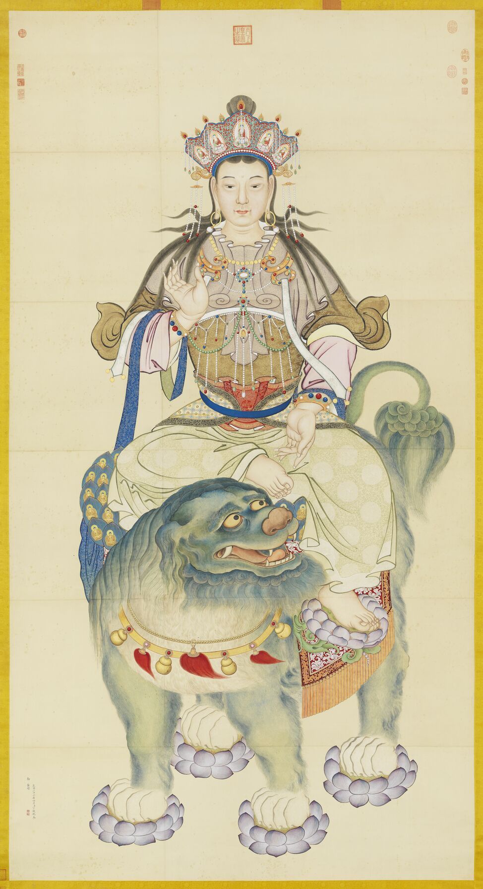 文殊像图（其二）预览图