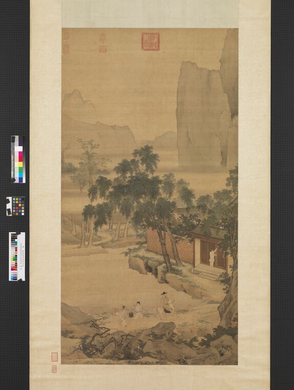 春游晚归图预览图