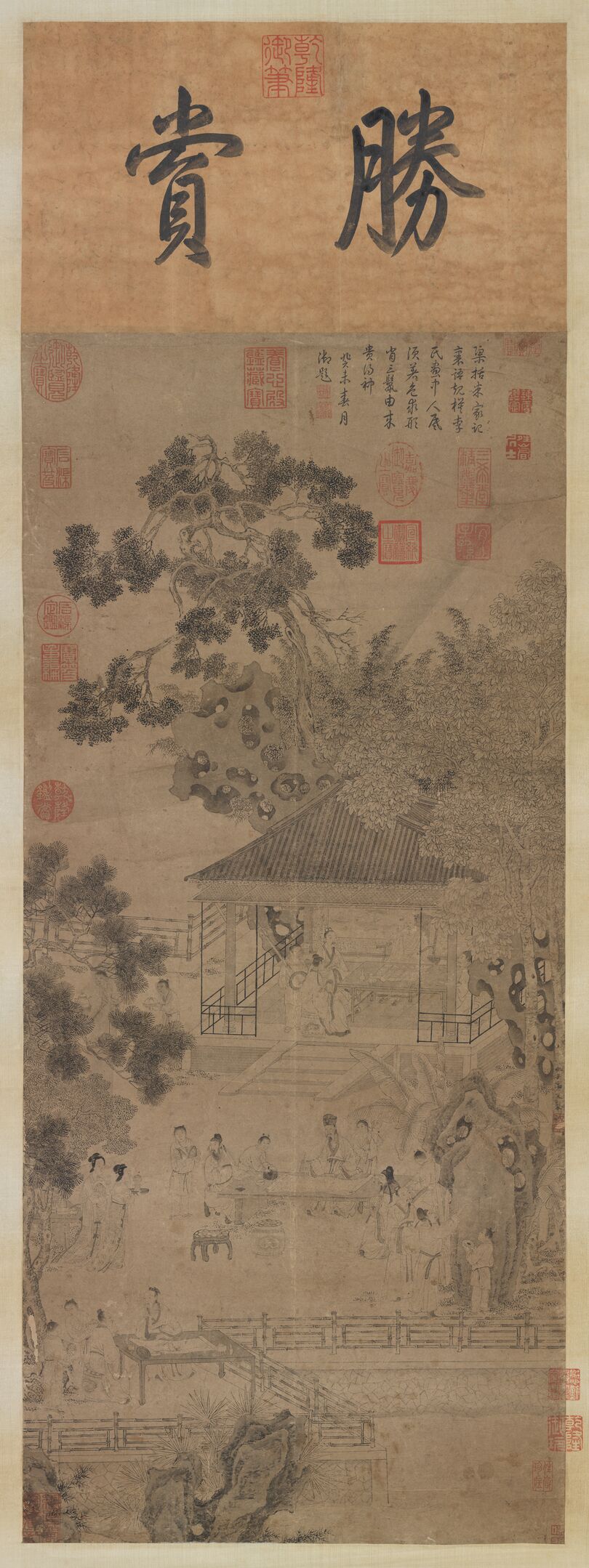 西园雅集图预览图