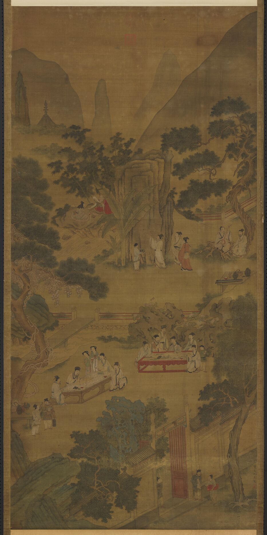 西园雅集图预览图