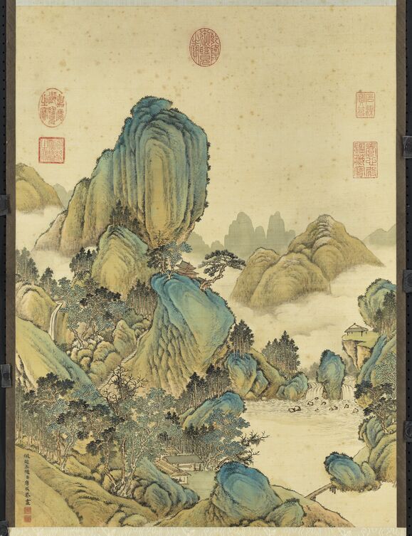 仿赵孟𫖯笔意预览图