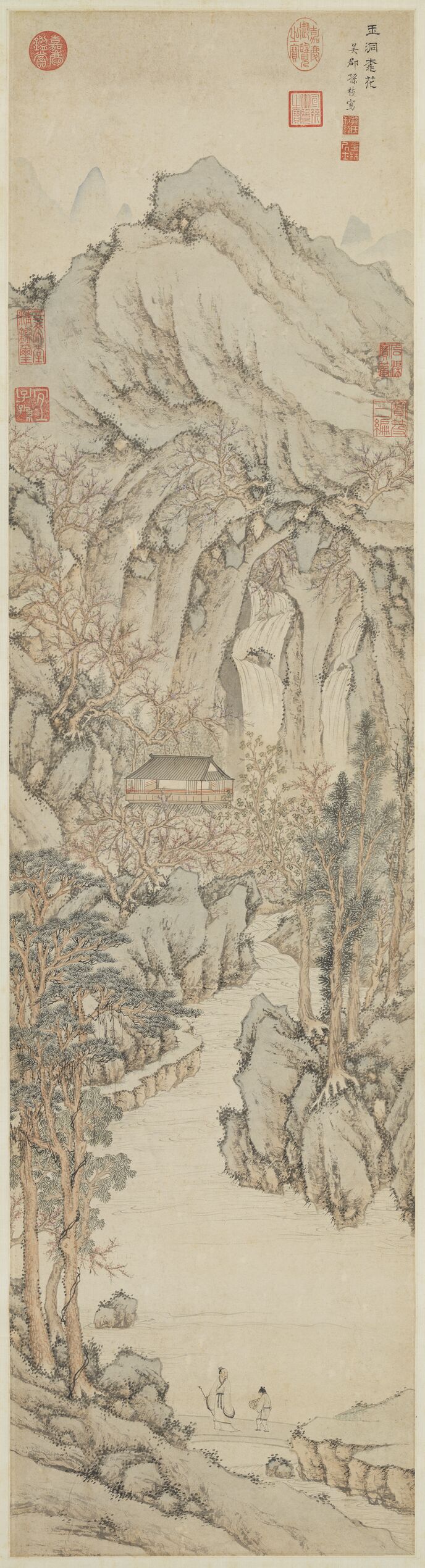 玉洞桃花轴缩略图