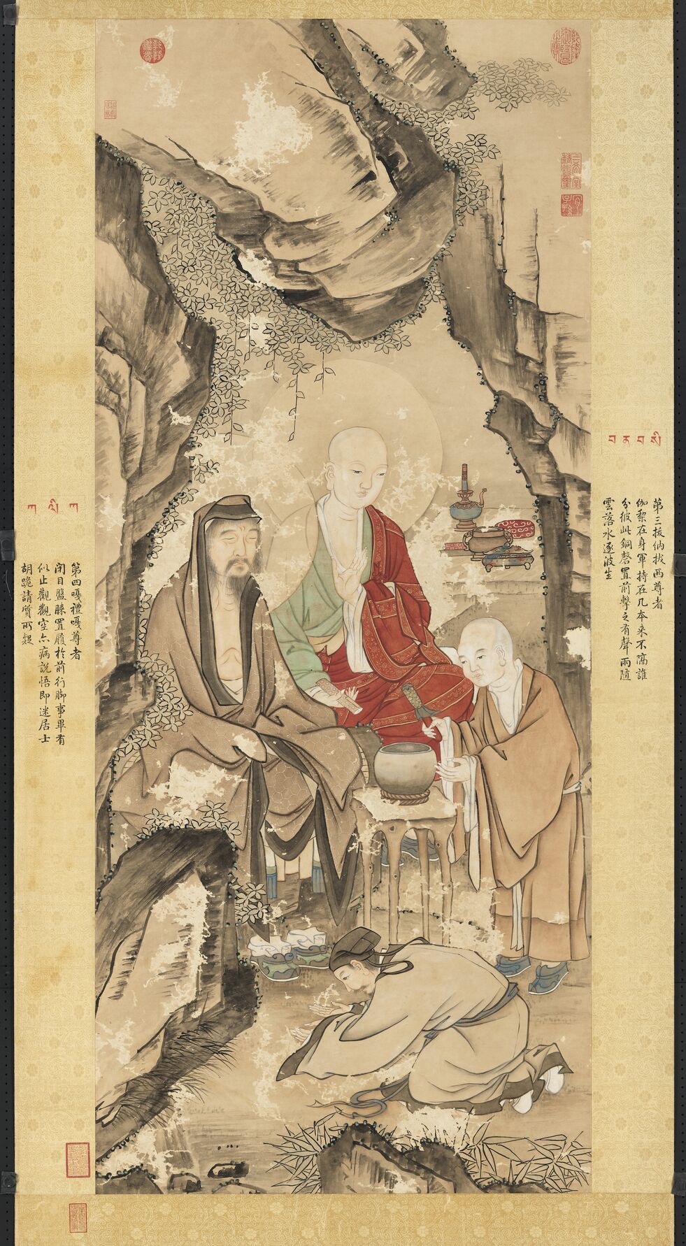 仿贯休画罗汉轴预览图