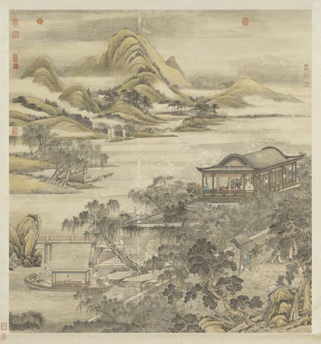 载梅图轴预览图