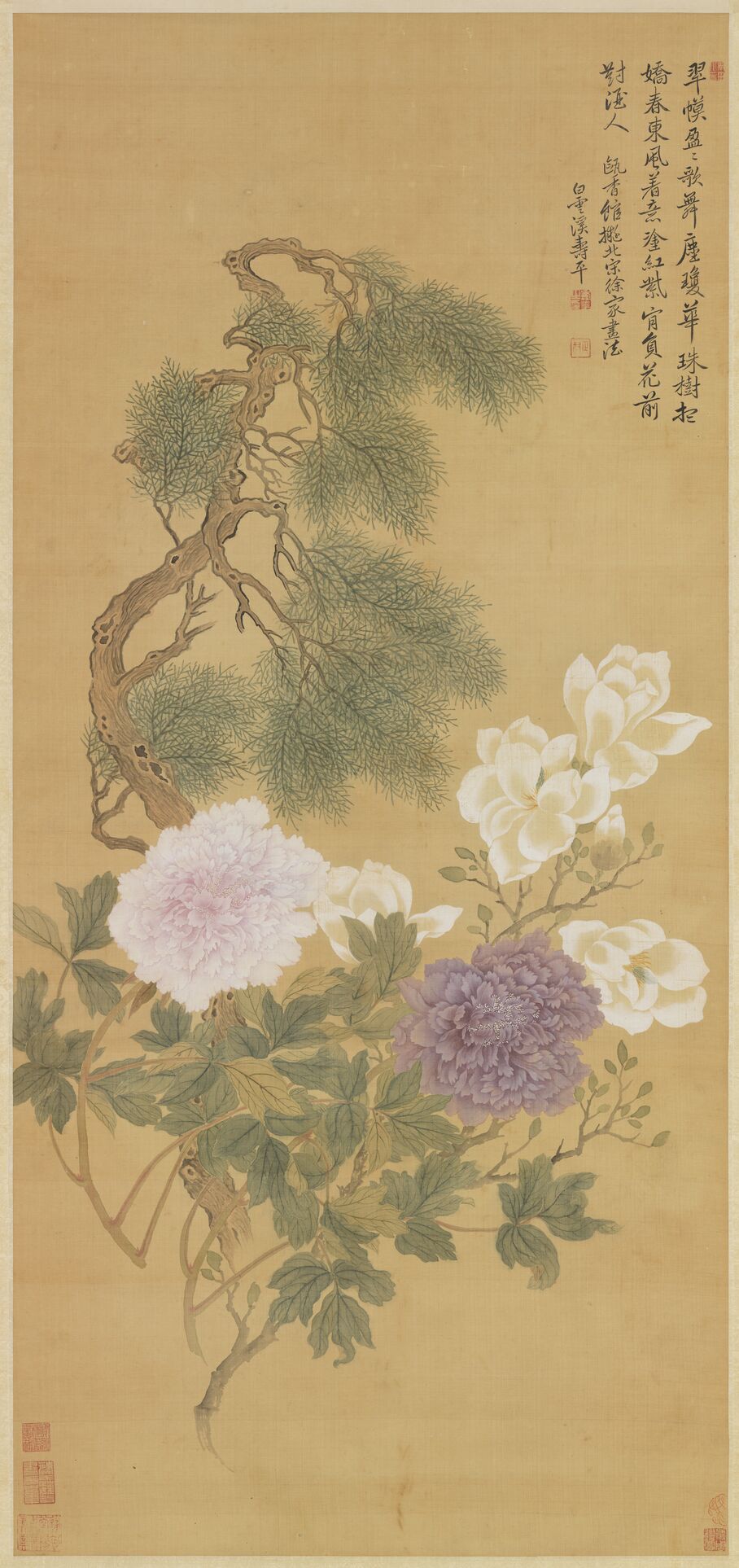 花卉轴预览图