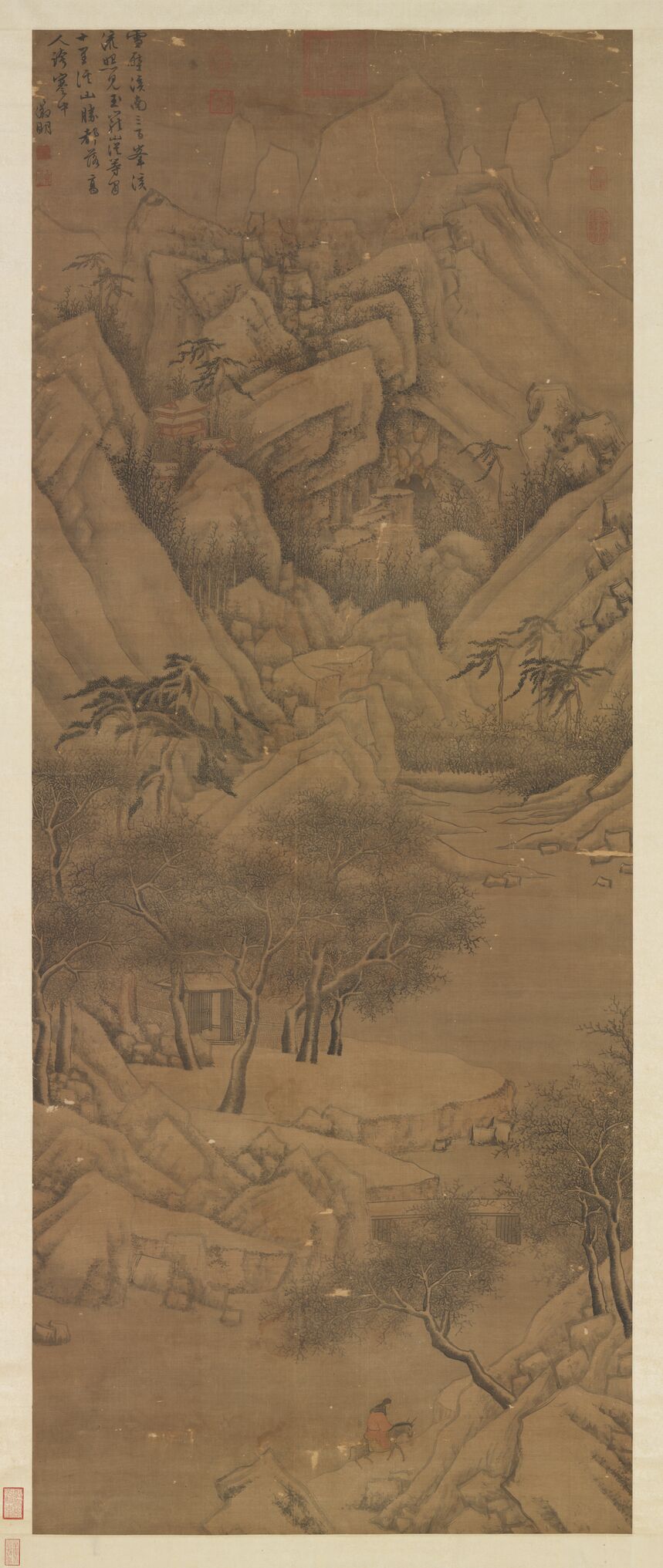 雪满群峰图预览图