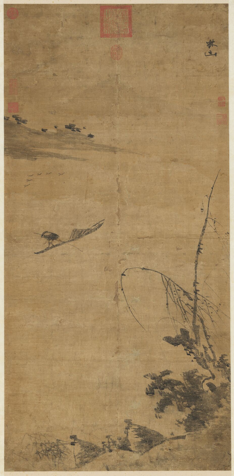 风雨归舟图预览图