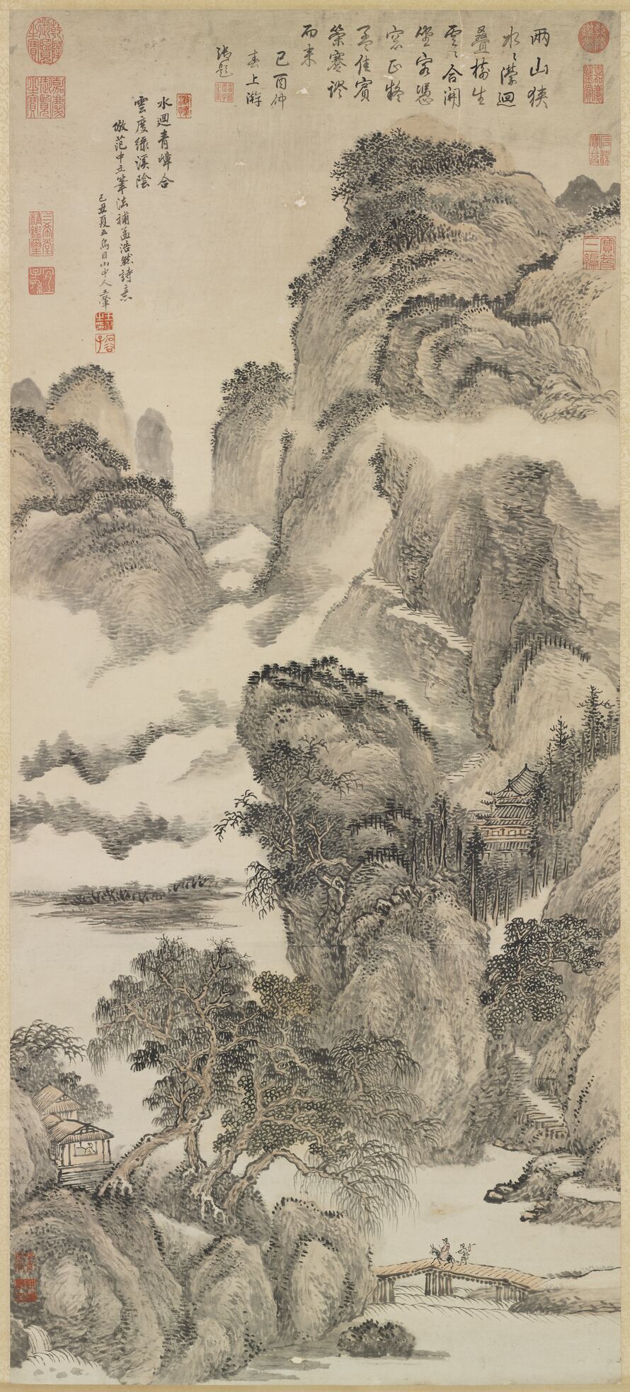 孟浩然诗意图预览图