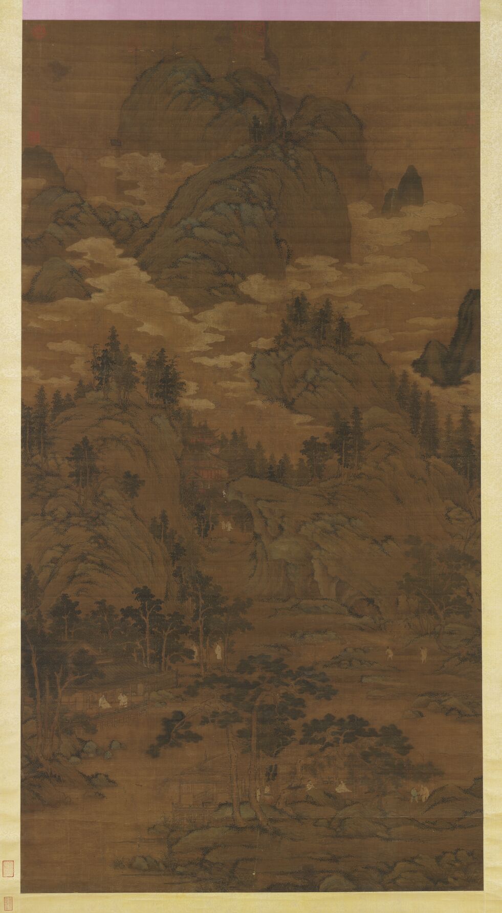 溪山清夏图缩略图