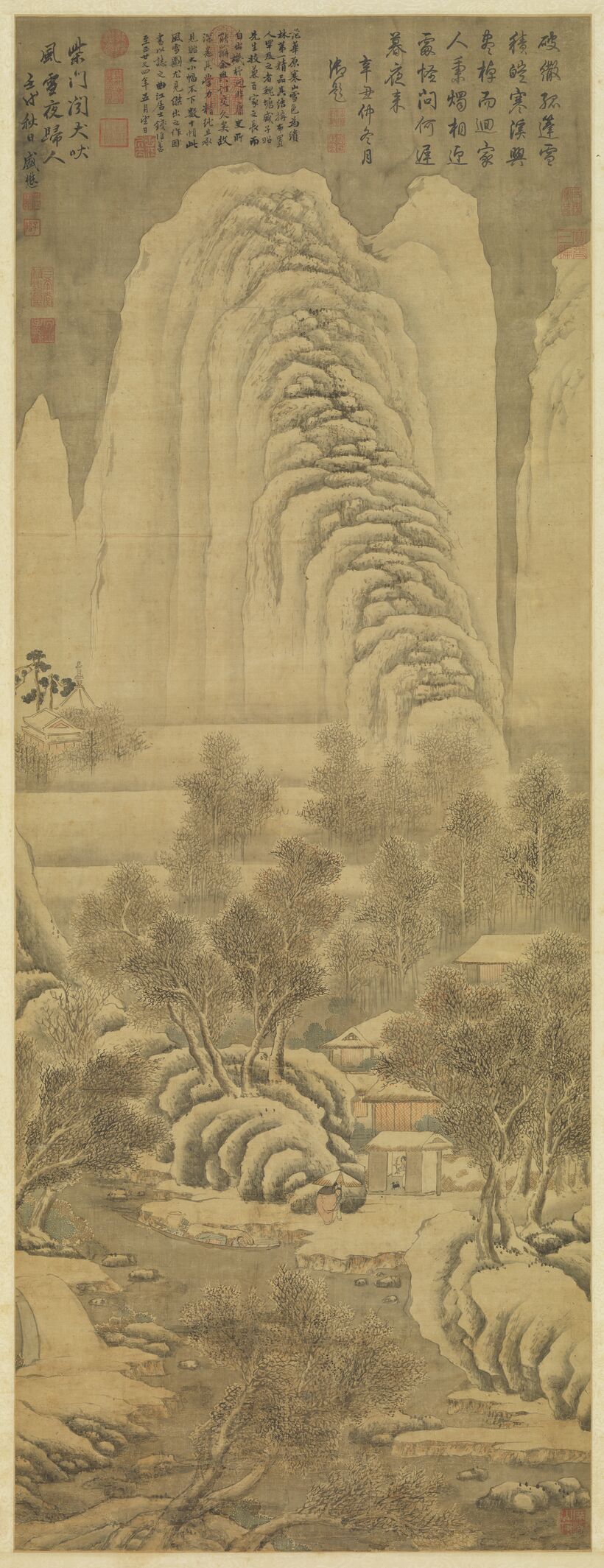 雪景轴预览图