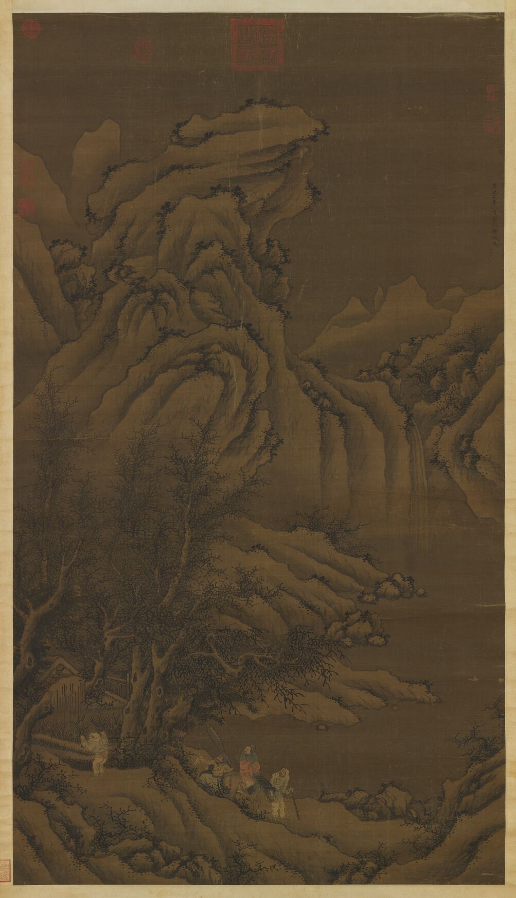 袁安卧雪图预览图