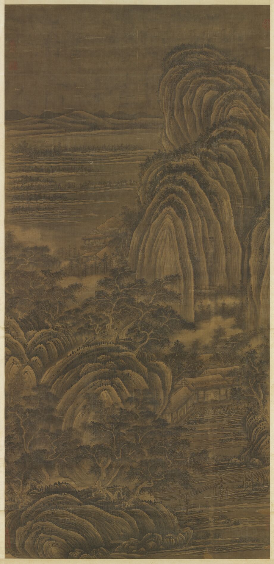 夏山欲雨图预览图