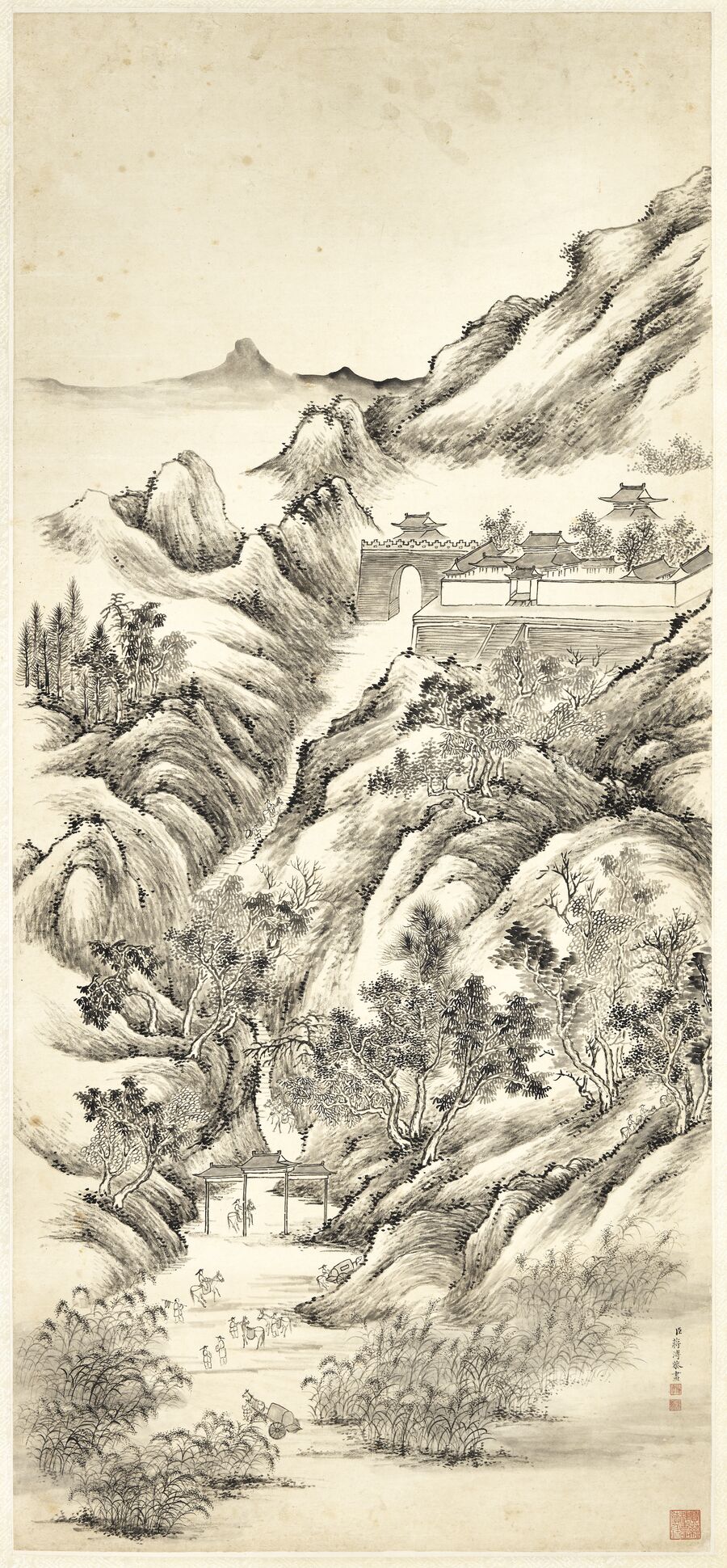 秋山行旅轴预览图
