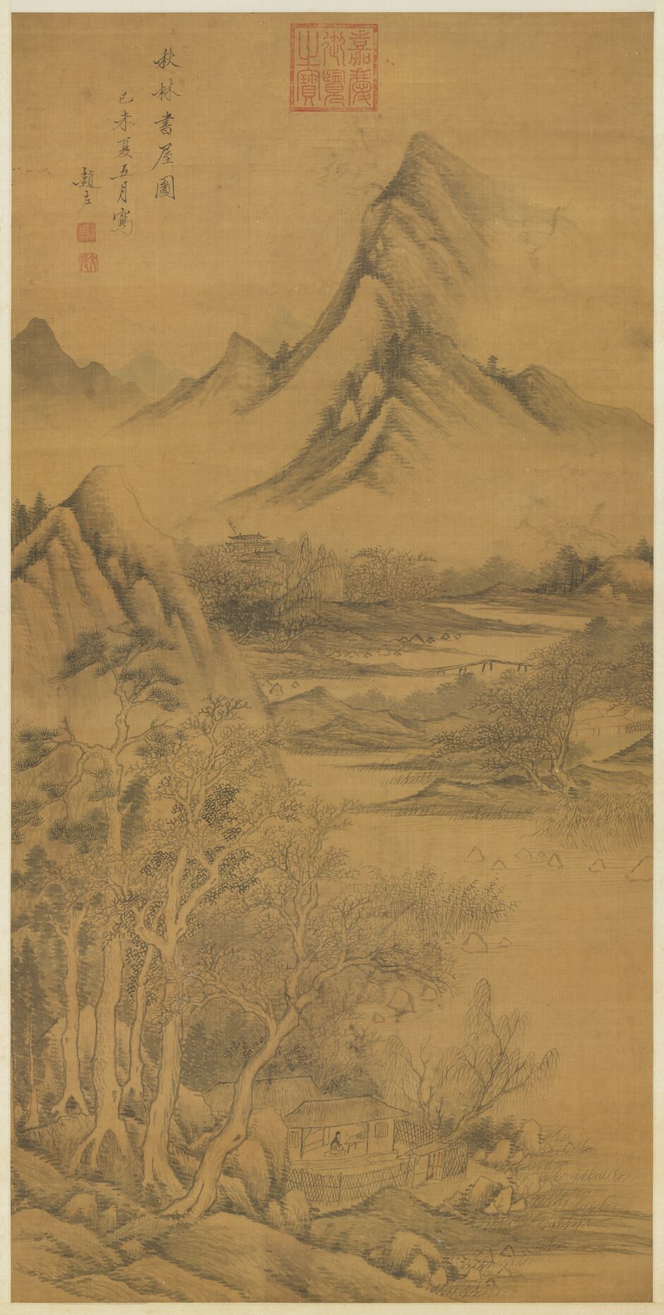 秋林书屋图预览图