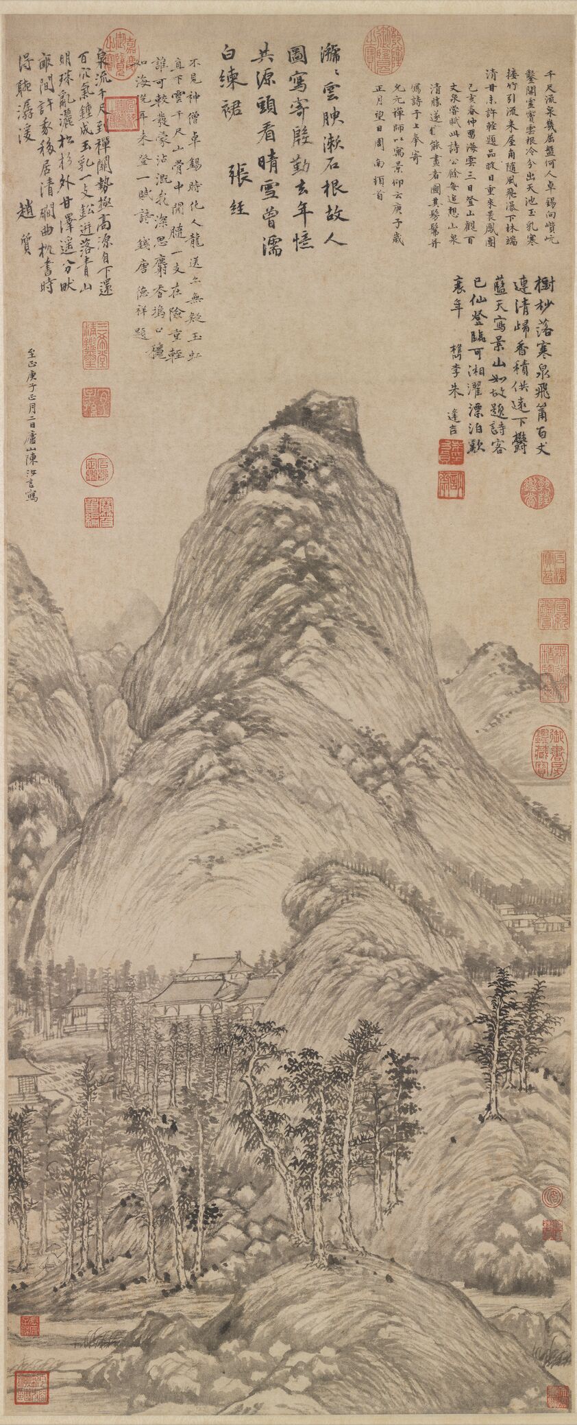 百丈泉图缩略图