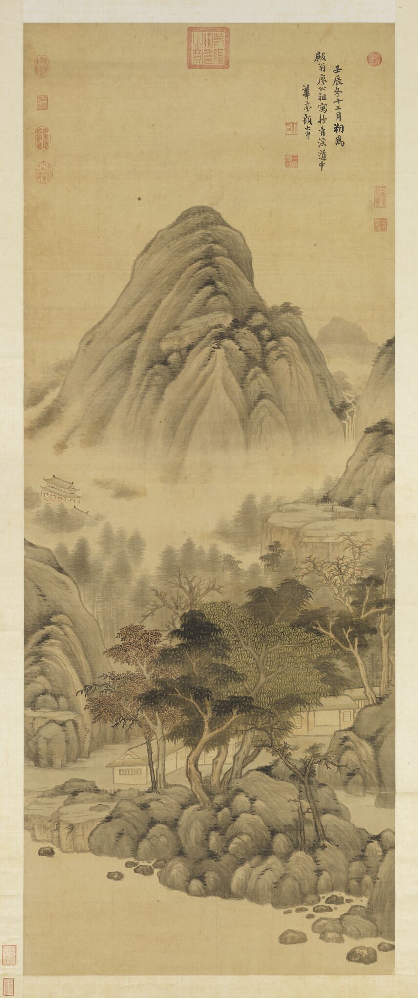 秋日山居图预览图