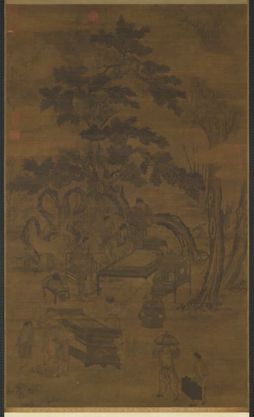 夏墅棋声图预览图