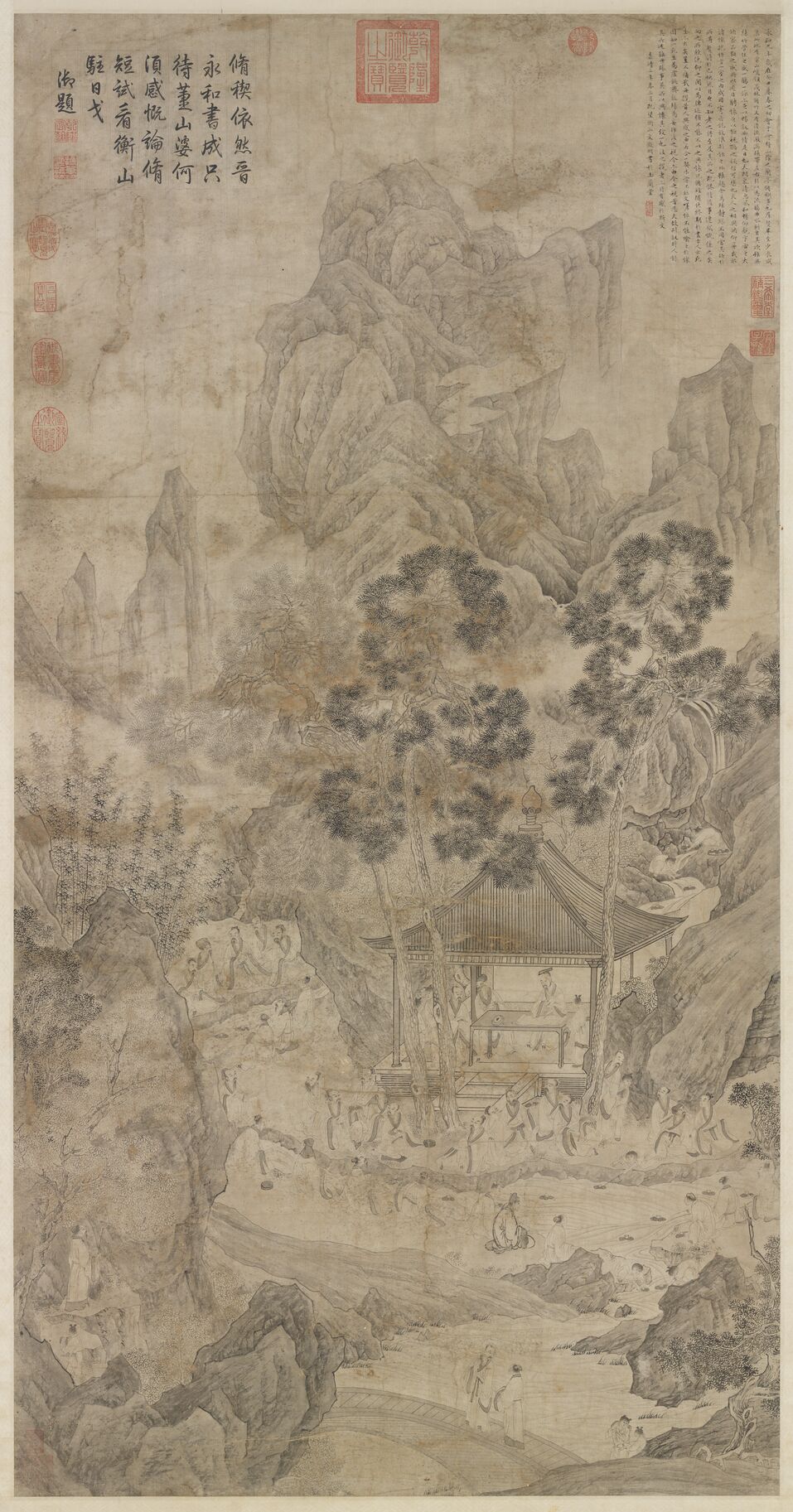 兰亭修褉图预览图