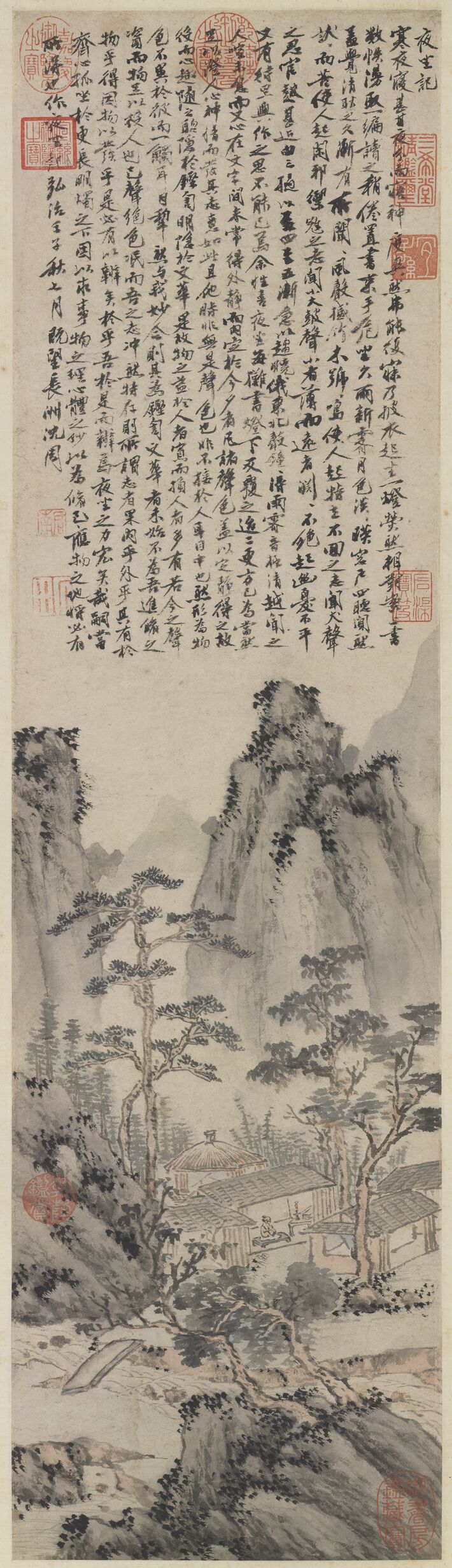夜坐图预览图