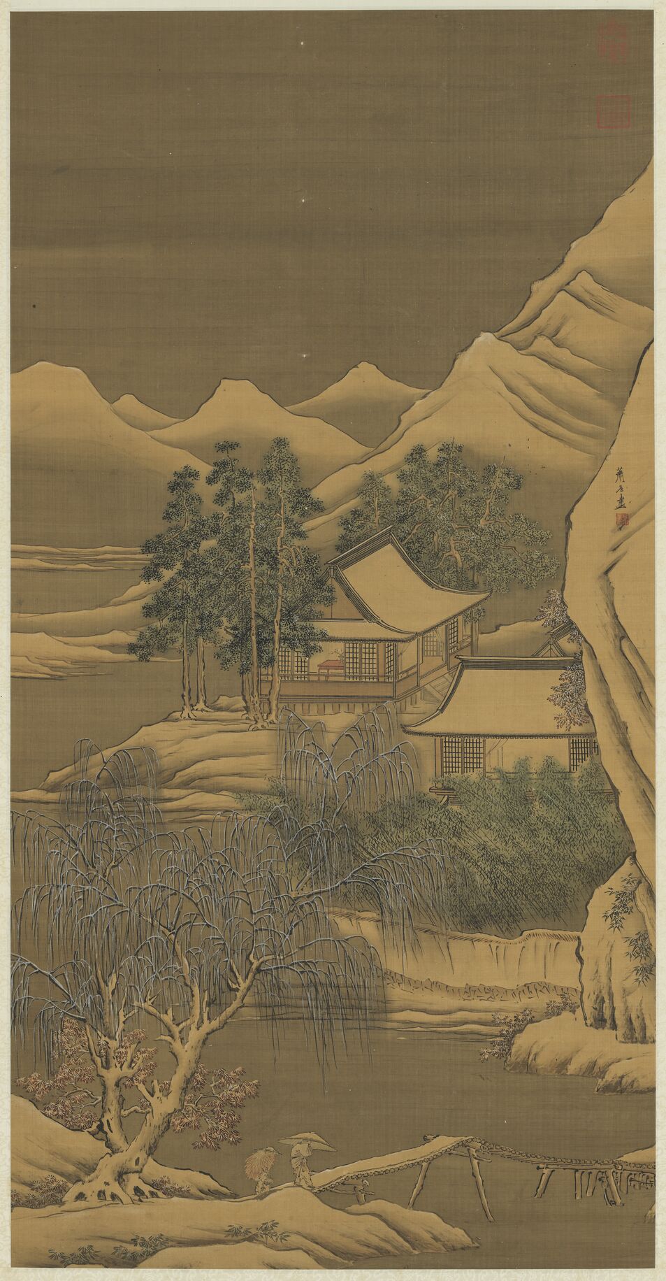 丰年瑞雪轴缩略图