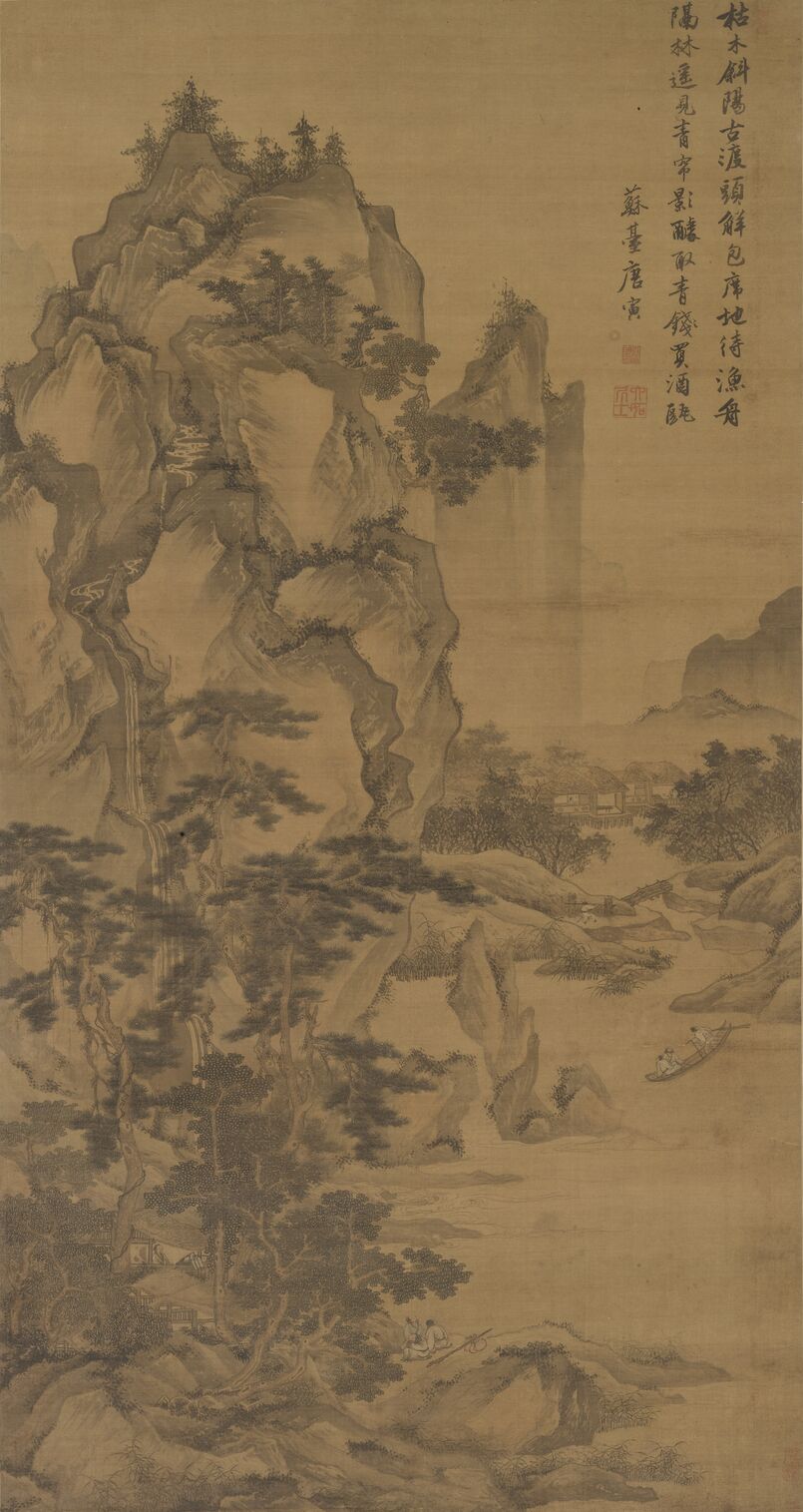 渡头帘影图预览图