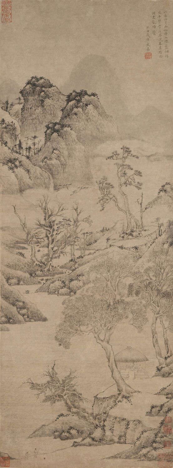 溪亭试茗图预览图