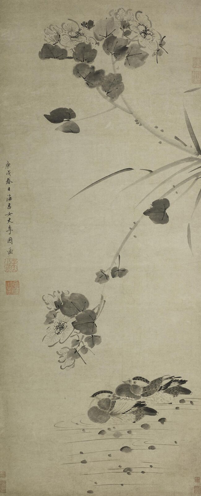 芙蓉鸳鸯图缩略图