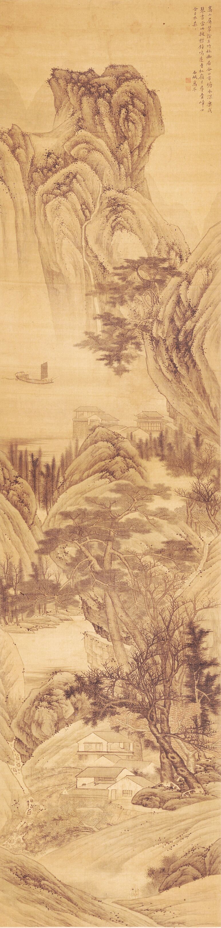 谷口幽居图缩略图