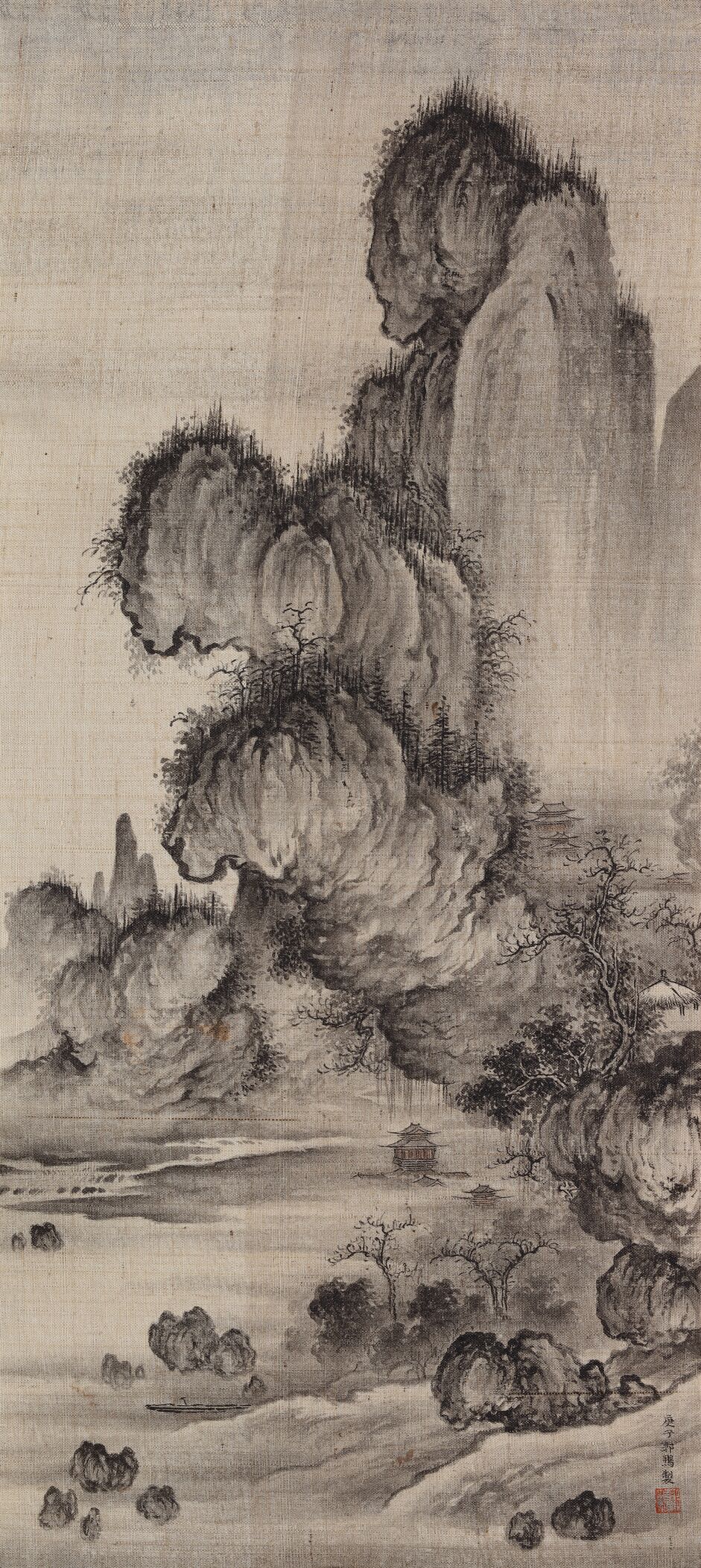 寒林叠嶂预览图